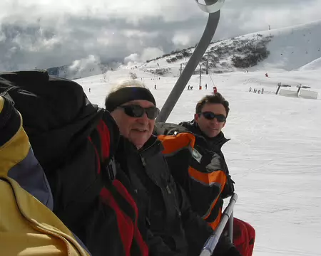 15 Sur un télésiège, Jacky et Gilles