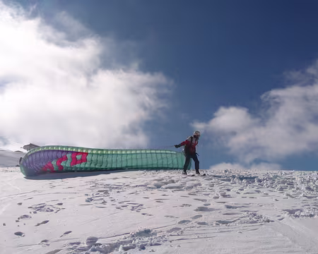 16 Le décollage de Christophe.