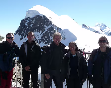 41 nous remontons au Klein Mattherhorn à 3883m,