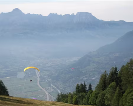 30 Décollage de la piste de Plancert (sous le Prarion )