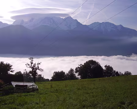 32 Jeudi, mer de nuage sur Sallanches