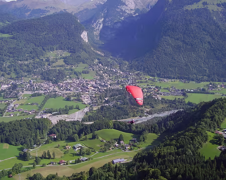 34 Gérard au dessus de Samoëns
