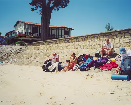 PXL001 Première pause sur la plage