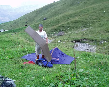 0015 installation du camp dans la Combe de Doran