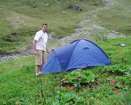 0017 installation du camp dans la Combe de Doran