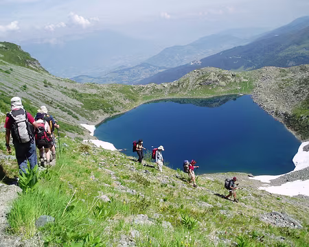29 Arrivée sur le lac de Crop.