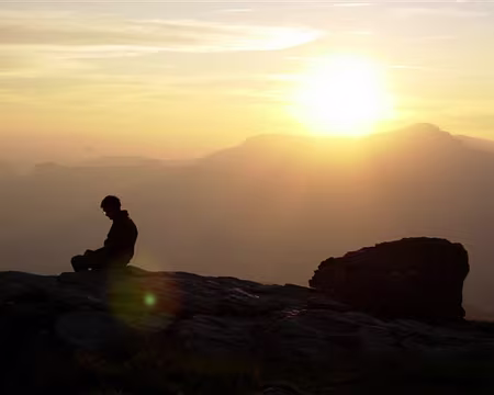 47 Coucher de soleil au refuge Jean Collet