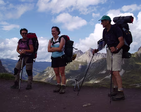 019 Coup de vent au col de la Ponsonnière.