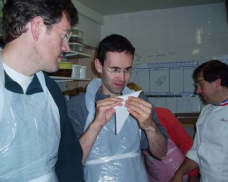 22 La dure phase du cornet.