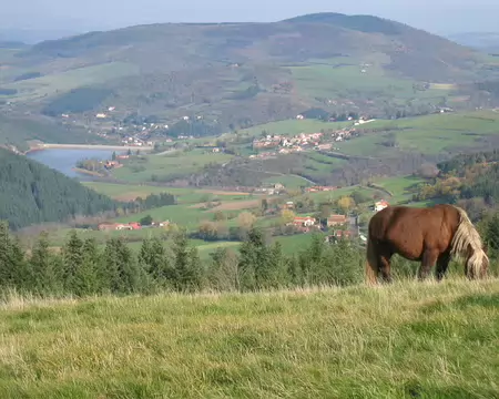 22 Vue sur le barrage du Dorlay