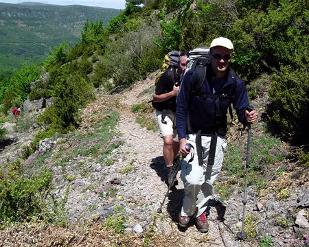 33 On passe la brèche et on revient sur le Plateau