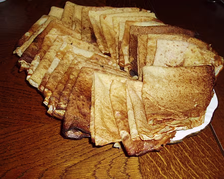 25 crêpes au petit déjeuner
