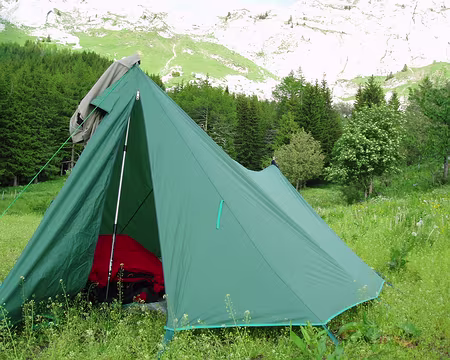 14 Un simple double toit suffit.