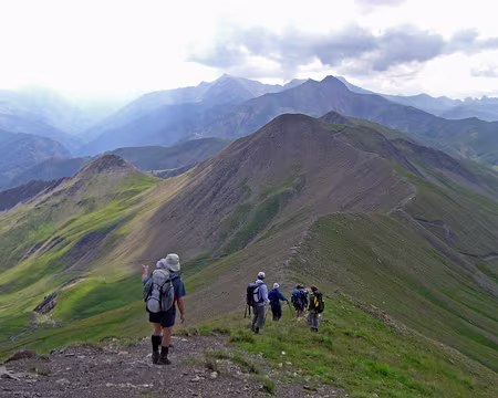015 Descente par la crête, source du Verdon
