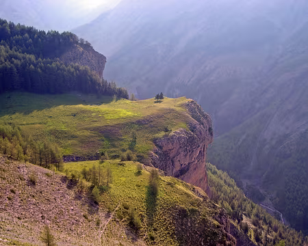 026 Terrasse au dessus du torrent de Bouchiers