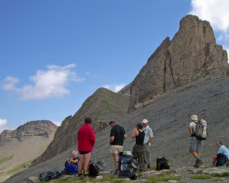 060 Col de la Cavalle 2671m, sous les Trois Eveques