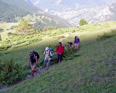 105 Montée régulière vers le refuge