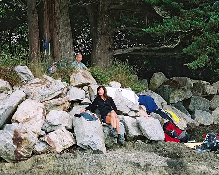 08 pique-nique sur les rochers