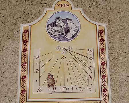 queyras06 210 Cadran solaire à Abriès