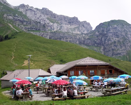 Tournette 019 Au col de l'Aup