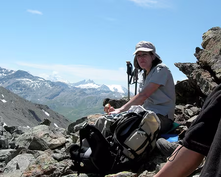 06 jpg Dejeuner au col de la Forcletta Dejeuner au col de la Forcletta