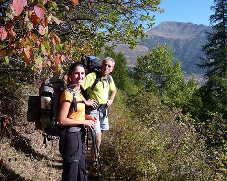Oisans 001z520 Départ de Monetier le samedi matin