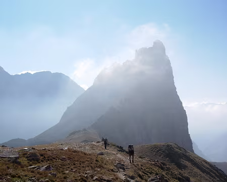 15 Arrivée au Col des Méandes, 2727m