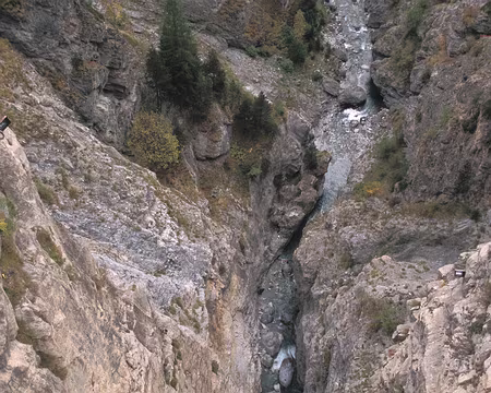 UB070425 L’Ubaye coule 100 mètres plus bas