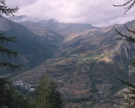 UB070622 Saint-Paul-sur-Ubaye et le Col de Vars