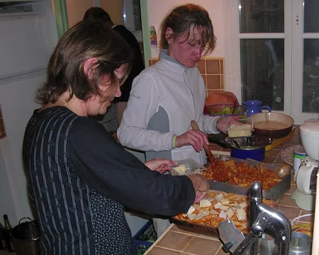 31 AJ 059 au menu ce soir : pâtes au four....