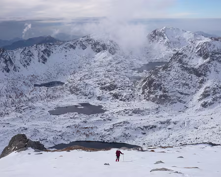 Mercantour 102 Déjà nettement au-dessus des lacs des Merveilles