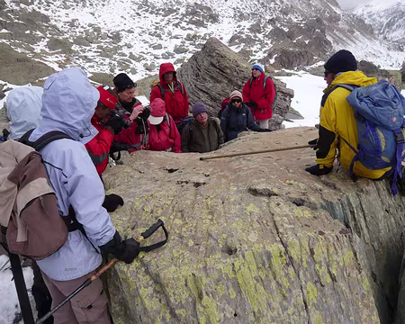 Mercantour 131 Des élèves studieux.