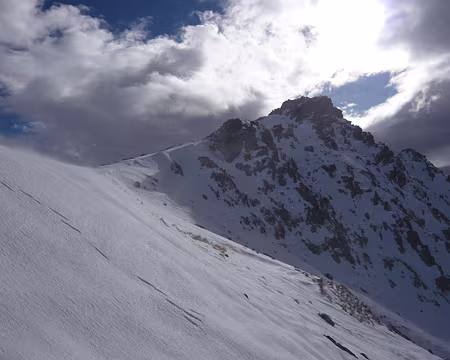 Mercantour 172 Un peu raide de ce côté le Pas de l'Arpette ...