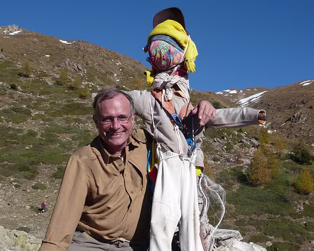 Mercantour 189 Alain s'est fait un copain.