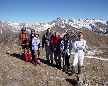 Mercantour 312 Au sommet du Pépoiri.