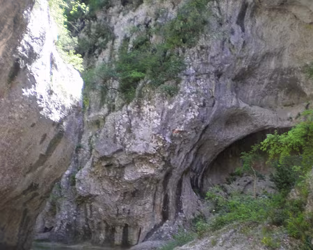 01LesConcluses Les Concluses, dans le canyon de l'Aiguillon