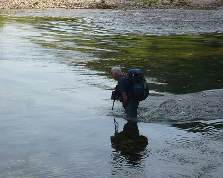 Une légère inquiétude ... Le gué de la Cèze : passera-t-y, passera-t-y pas ?