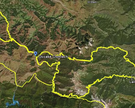 map0 104 kilometres sur 4 jours