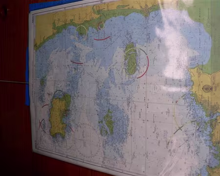 week-end voile juin 2008 010 une carte marine