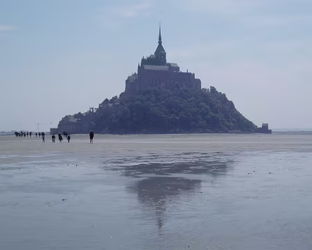 73 Enfin l'arrivée au Mont Saint-Michel