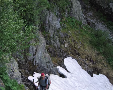 Sept Laux 3 Oups, y'a des névés !