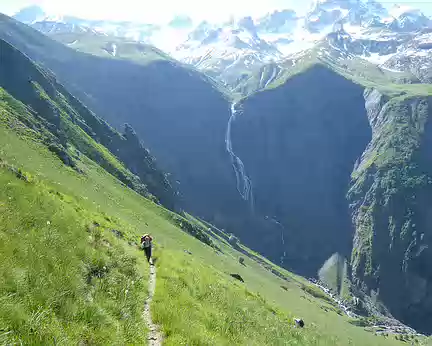 Valgaudemar 066 Des cascades incroyables en cette fin juin.