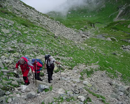 26 Epreuve dénivelées du jour: 2700m montée, 1600m descente