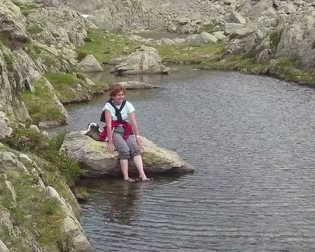 089 11_07 26 69 Marie Helene a l'eau ça paraît tout à fait agréable...
