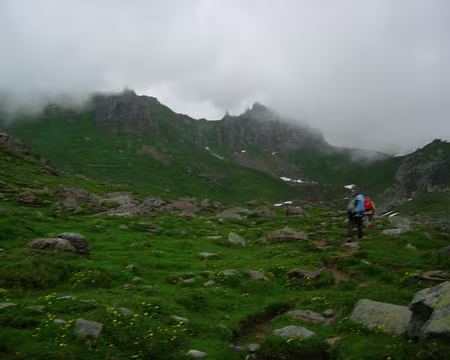 12 Tempête sur la Pierra Menta et..sur nous!