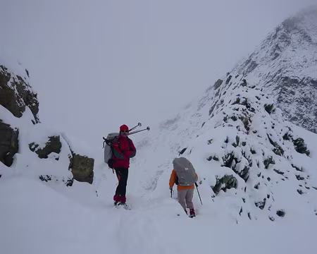 Pays Valaisans 059 La redescente s'avèrera difficile.