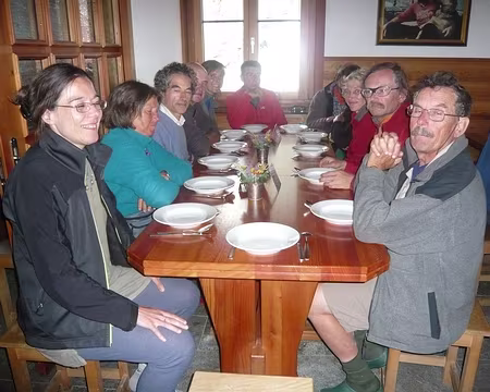 Pays Valaisans 374 Dernier dîner ensemble.