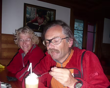 Pays Valaisans 376 Irish coffe à 3000 m.