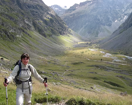 0024 Arrivée au refuge de l'Alpe