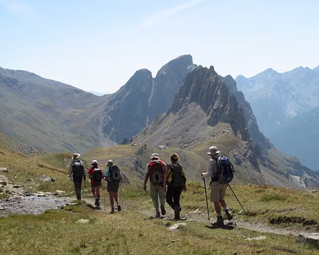 0085 Redescente du col de la Ponsonnière